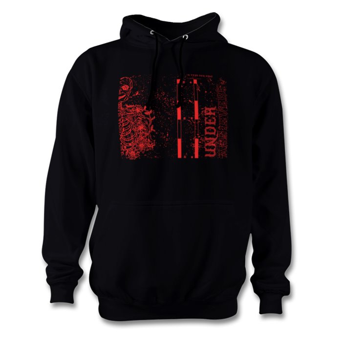 LIMITED Red Skeleton Hoodie