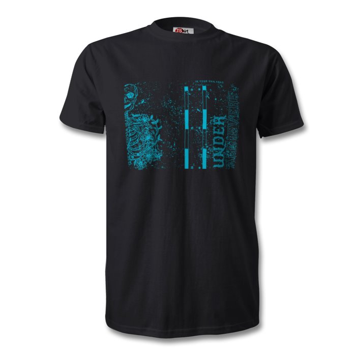 LIMITED Blue Skeleton T-Shirt